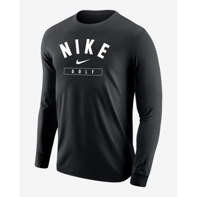 Nike Golf Mens Long-Sleeve T-Shirt M12333P338-BLK