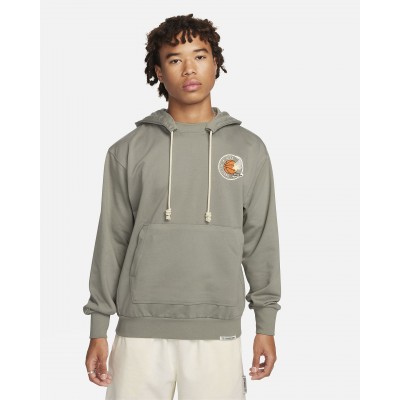 Nike Standard Issue Mens Dri-FIT French Terry Pullover Basketball Hoodie HF4470-053