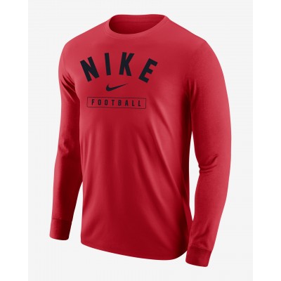 Nike Football Mens Long-Sleeve T-Shirt M12333P332-RED