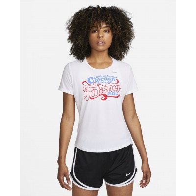 Nike Dri-FIT One Luxe Womens Short-Sleeve Running Top FD2680-100