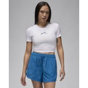 Nike Jordan Womens Slim Cropped T-Shirt FN5720-100