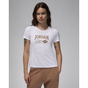Nike Jordan Womens Graphic Slim T-Shirt FN5723-101