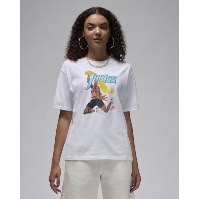 Nike Jordan Womens Graphic Girlfriend T-Shirt FV7122-100