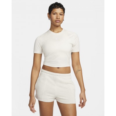 Nike Sportswear Essential Womens Slim Cropped T-Shirt FB2873-105