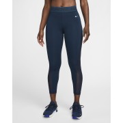 Nike Pro Womens mi_d-Rise 7/8 Mesh-Paneled Leggings FN4981-478