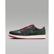 Nike Air Jordan 1 Low OG Black/Gorge Green Womens Shoes CZ0775-036