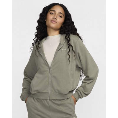 Nike Sportswear Chill Terry Womens Loose Full-Zip French Terry Hoodie FN2415-320