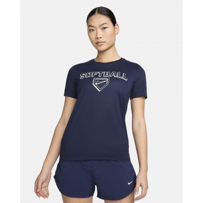 Nike Dri-FIT Womens Softball T-Shirt FD9347-419