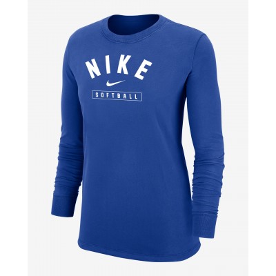 Nike Softball Womens Long-Sleeve T-Shirt W12103P384-ROY
