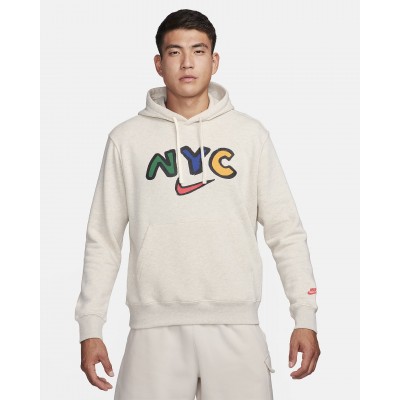 Nike Sportswear Club Fleece Mens Pullover Graphic Hoodie FZ2863-141