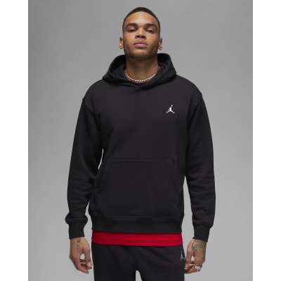Nike Jordan Brooklyn Fleece Mens Printed Pullover Hoodie FJ7774-010