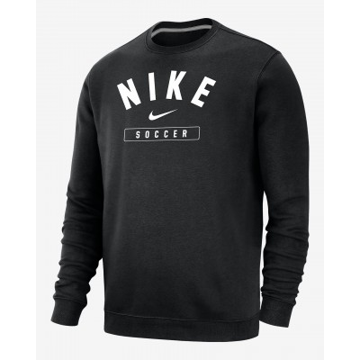 Nike Soccer Mens Crew-Neck Sweatshirt M33778P335-BLK