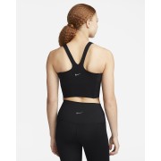 Nike Yoga Dri-FIT Luxe Womens Shelf-Bra Cropped Tank DQ6032-010