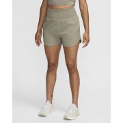 Nike One Womens Dri-FIT Ultra High-Waisted 3 Brief-Lined Shorts DX6642-320