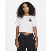 Nike SB x Sky Brown Womens Cropped Skate T-Shirt FV4770-100