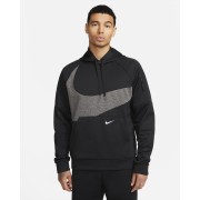 Nike Therma-FIT Mens Pullover Fitness Hoodie DQ5401-010