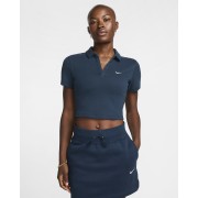 Nike Sportswear Essential Womens Short-Sleeve Polo Top DV7884-478