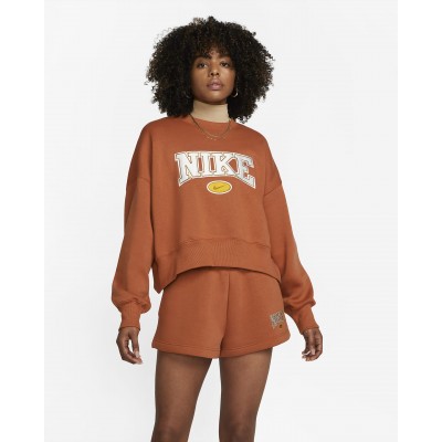 Nike Sportswear Phoenix Fleece City Edition Womens Over-Oversized Crewneck Sweatshirt DZ3113-825
