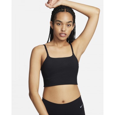 Nike One Convertible Womens Light-Support Lightly Lined Longline Sports Bra FQ8064-010