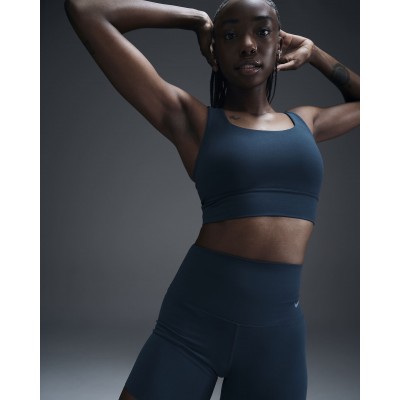 Nike Zenvy Womens Medium-Support Padded Longline Sports Bra DO6619-478