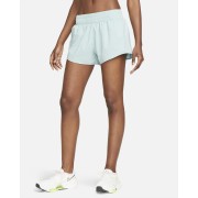 Nike One Womens Dri-FIT mi_d-Rise 3 Brief-Lined Shorts DX6010-309