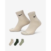 Nike Everyday Plus Cushioned Training Ankle Socks (3 Pairs) SX6890-994