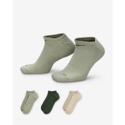 Nike Everyday Plus Cushion Training No-Show Socks (3 Pairs) SX6889-994
