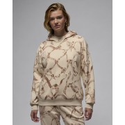 Nike Jordan Brooklyn Fleece Womens Printed Pullover HF0440-203