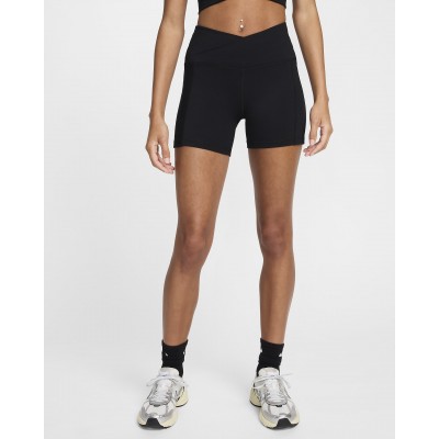 Nike One Wrap Womens High-Waisted 5 Biker Shorts FV7830-010