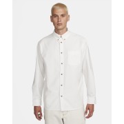 Nike Life Mens Long-Sleeve Oxfor_d Button-Down Shirt FN3125-121