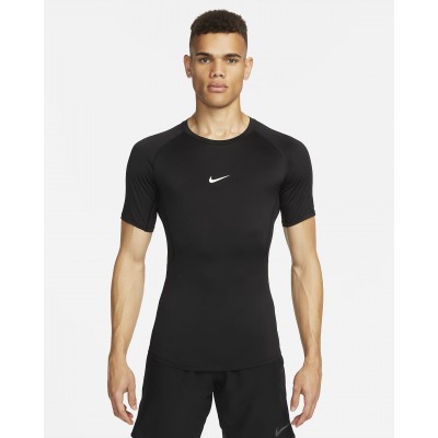 Nike Pro Mens Dri-FIT Tight Short-Sleeve Fitness Top FB7932-010