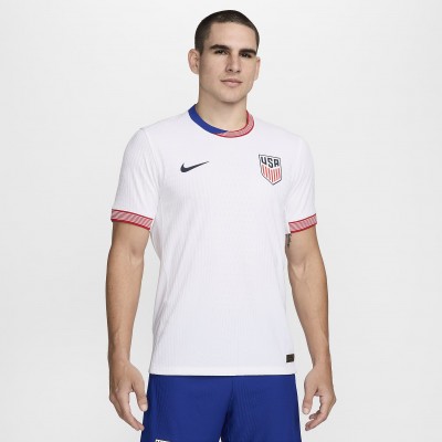 USMNT 2024 Match Home Mens Nike Dri-FIT ADV Soccer Authentic Jersey FJ4265-100