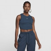 Nike Sportswear Chill Knit Womens Tight Cropped Mini-Rib Tank Top FB8279-478