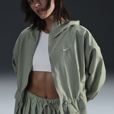 Nike Sportswear Everything Wovens Womens Oversized Hooded Jacket FN3669-370