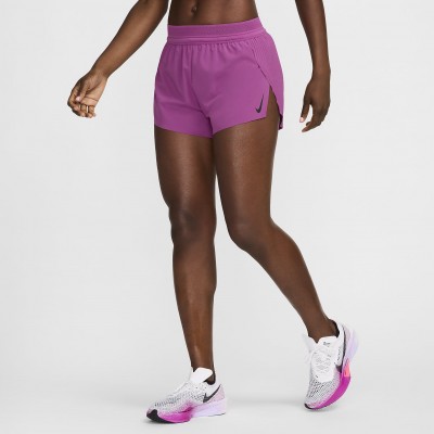 Nike AeroSwift Womens Dri-FIT ADV mid-Rise Brief-Lined 3 Running Shorts FN2328-518