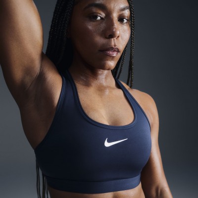 Nike Swoosh Medium Support Womens Padded Sports Bra DX6821-478