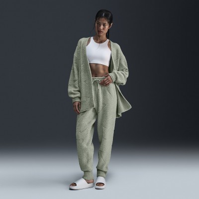 Nike Sportswear Phoenix Cozy Boucle Womens High-Waisted Oversized Knit Pants FZ1703-370