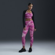 Nike One Womens High-Waisted 7/8 Printed Leggings FZ7275-518