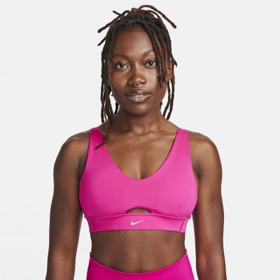 Nike Indy Plunge Cutout Womens Medium-Support Padded Sports Bra DV9837-615