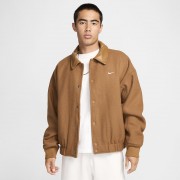 Nike Solo Swoosh Mens Wool Varsity Jacket FZ1168-281