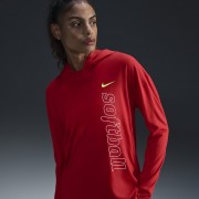 Nike Womens Dri-FIT Long-Sleeve Softball Hoodie FZ8865-657