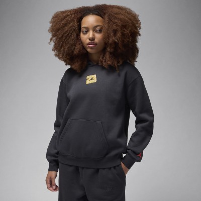 Nike Jordan Brooklyn Fleece Womens Pullover Hoodie HQ2667-045