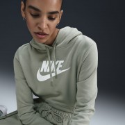 Nike Sportswear Club Fleece Womens Logo Pullover Hoodie DQ5775-370