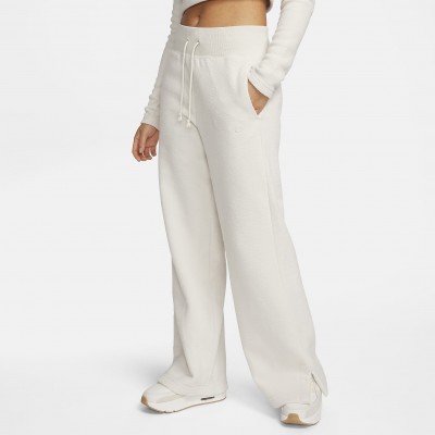 Nike Sportswear Phoenix Plush Womens High-Waisted Wide-Leg Cozy Fleece Pants FN3622-104