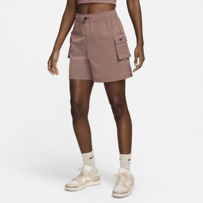 Nike Sportswear Essential Womens Woven High-Rise Shorts DM6247-208