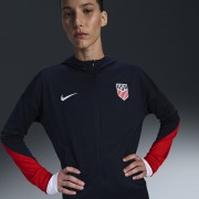 USMNT Strike Womens Nike Dri-FIT Soccer Hooded Track Jacket FJ2643-452