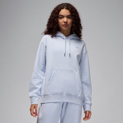 Nike Jordan Flight Fleece Womens Satin-Lined Pullover Hoodie FV7050-085