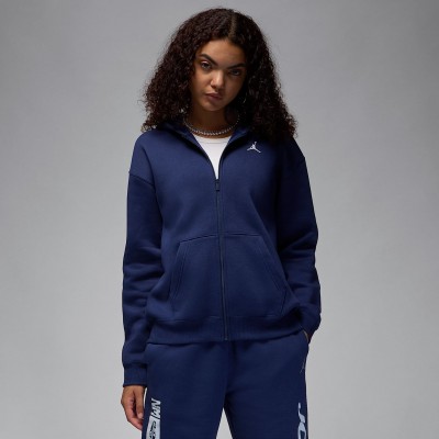 Nike Jordan Brooklyn Fleece Womens Full-Zip Hoodie FV7167-410