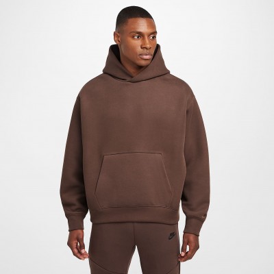 Nike Tech Reimagined Mens Fleece Hoodie FZ0744-237