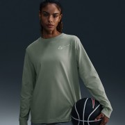 Nike Womens Long-Sleeve Graphic Basketball T-Shirt HF3259-370